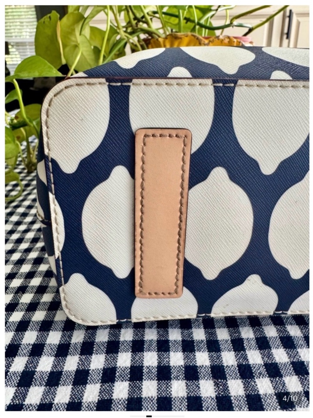 Kate Spade Grant Street “Juno” tote Tan Handles - Picture 4 of 10